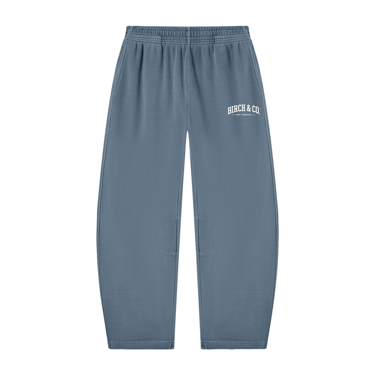 Vintage Washed Barrel Leg Sweatpants