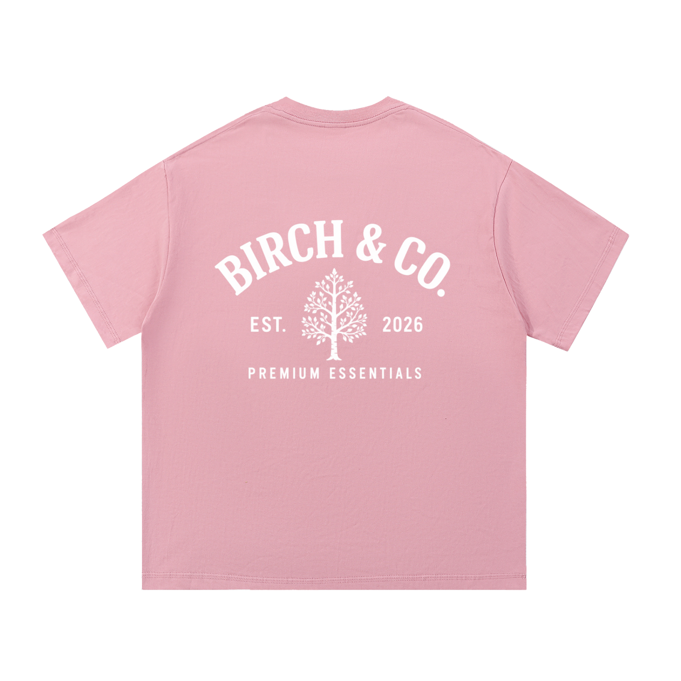 Birch & Co. Heavyweight Essential Cotton T-Shirt