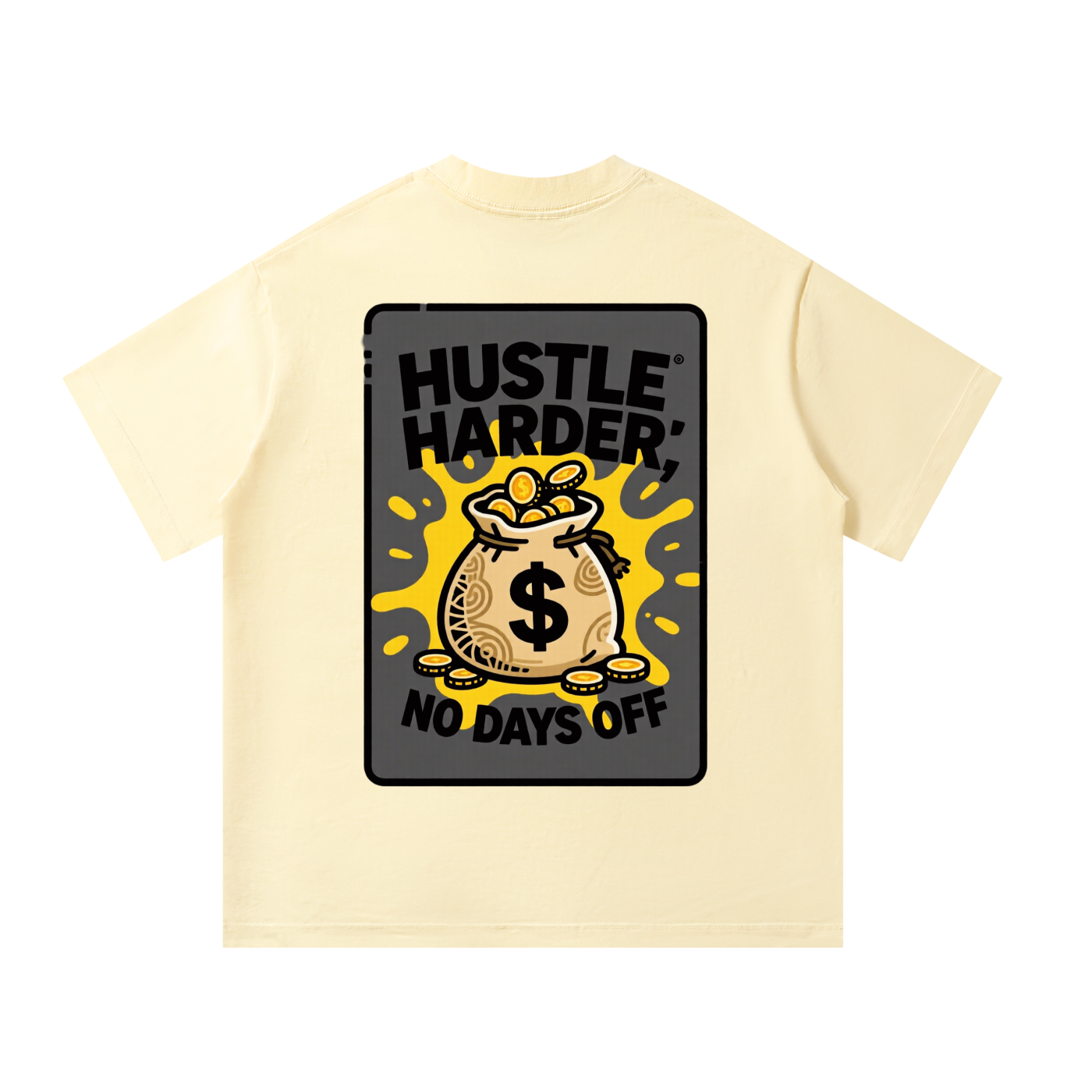 Hustle Harder Oversized T-Shirt
