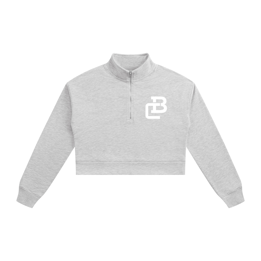 Women's Crop Quarter-Zip Sweatshirt