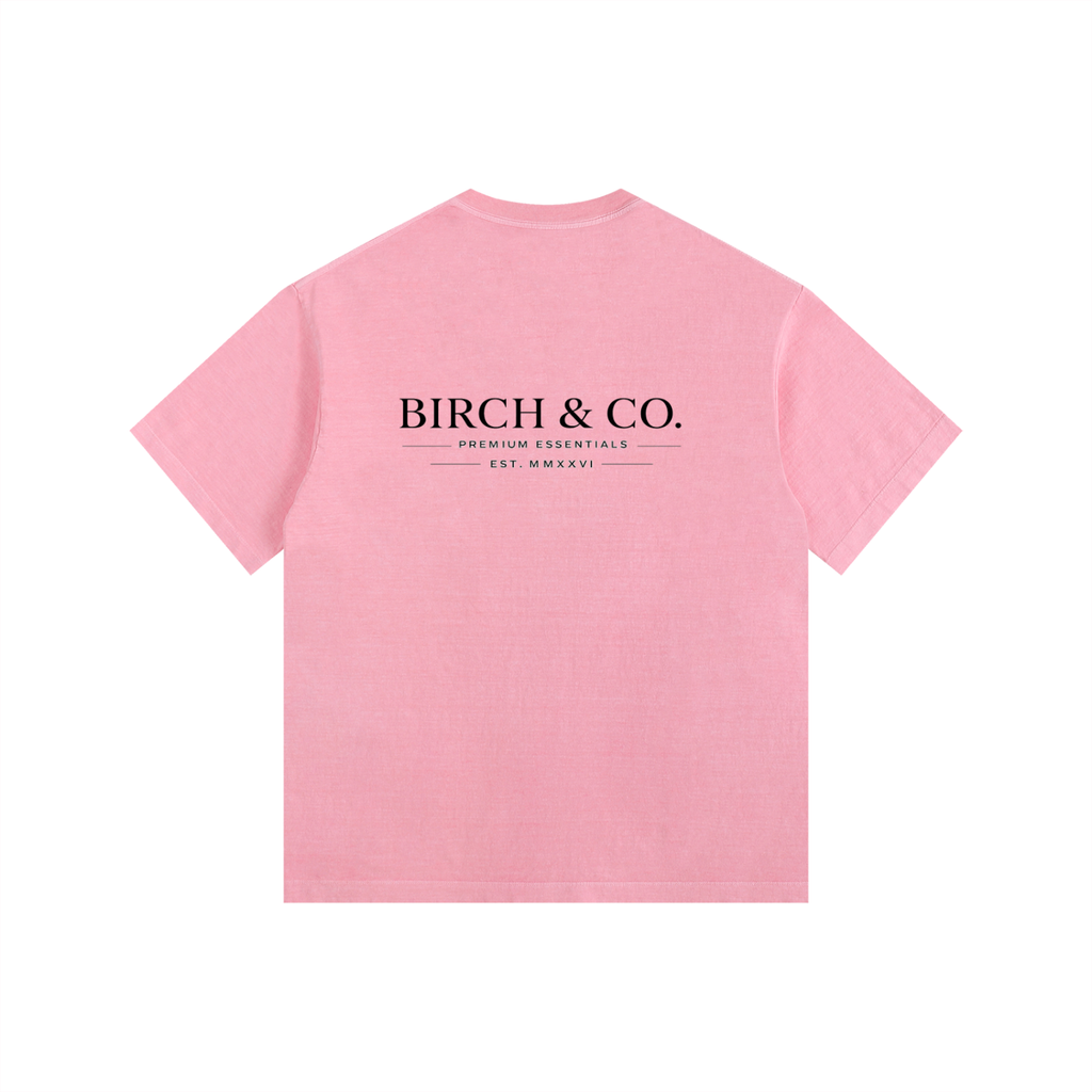 Birch & Co. Vintage Wash Oversized Tee