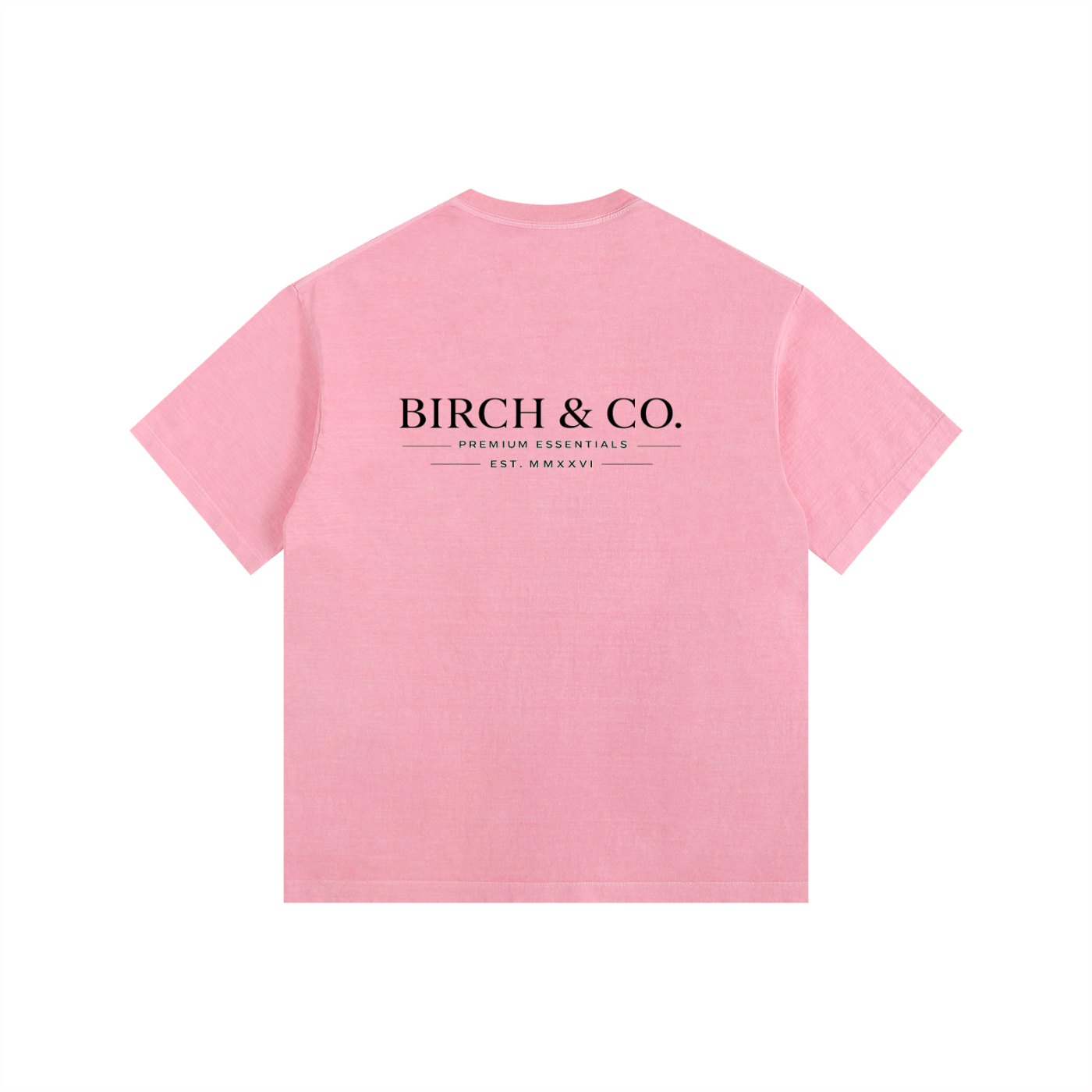 Birch & Co. Vintage Wash Oversized Tee