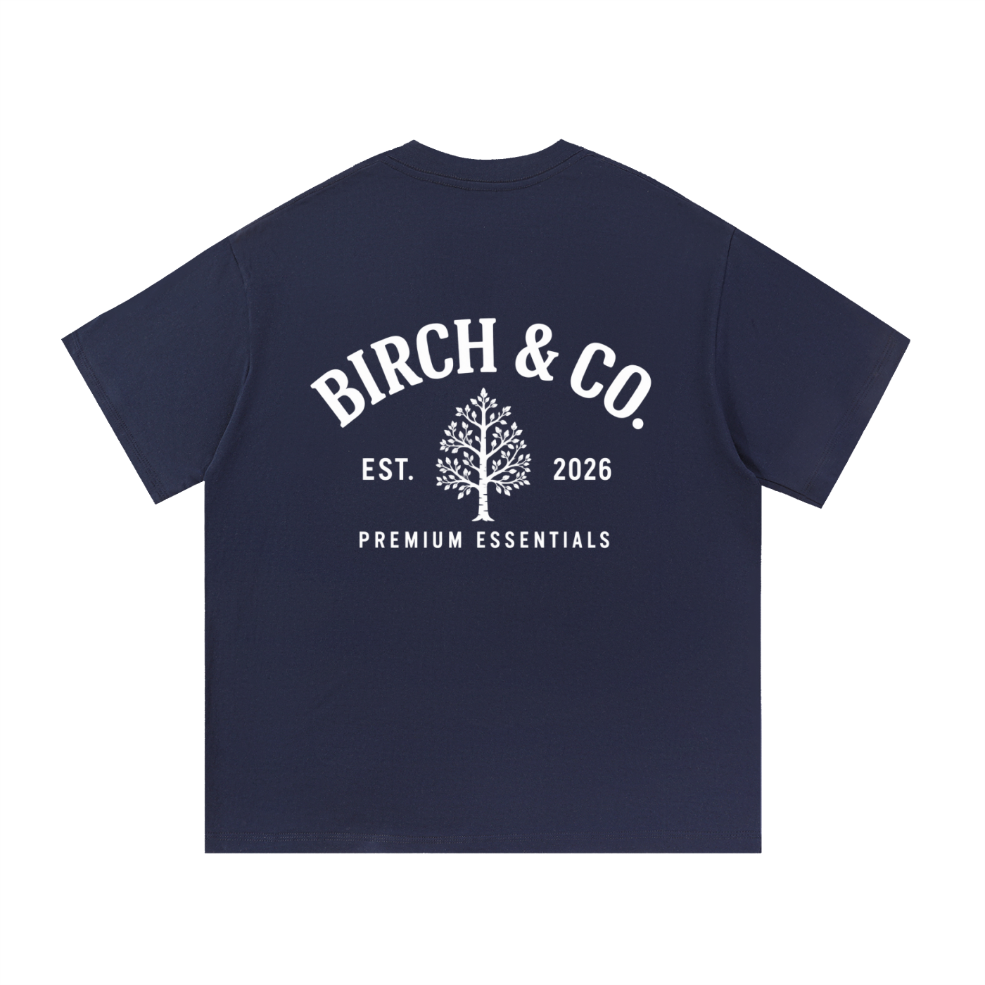 Birch & Co. Heavyweight Essential Cotton T-Shirt
