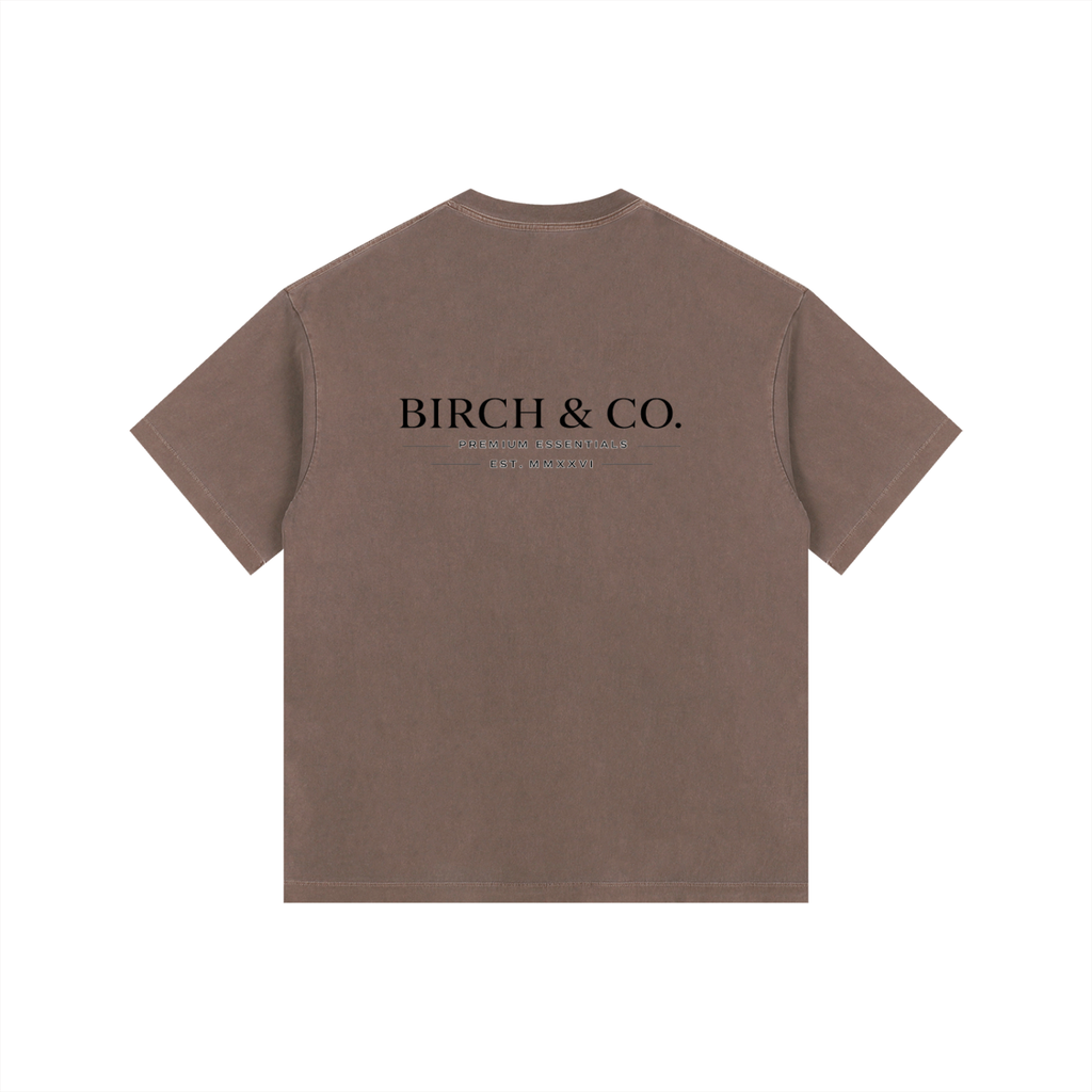 Birch & Co. Vintage Wash Oversized Tee