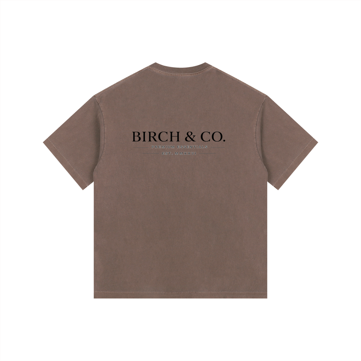 Birch & Co. Vintage Wash Oversized Tee