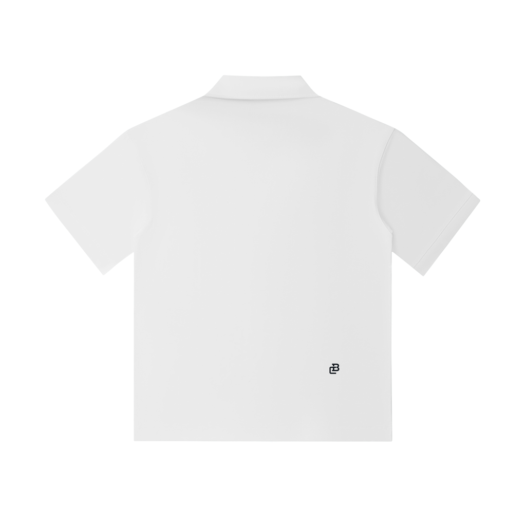 Birch & Co. Essential Drop-Shoulder Polo