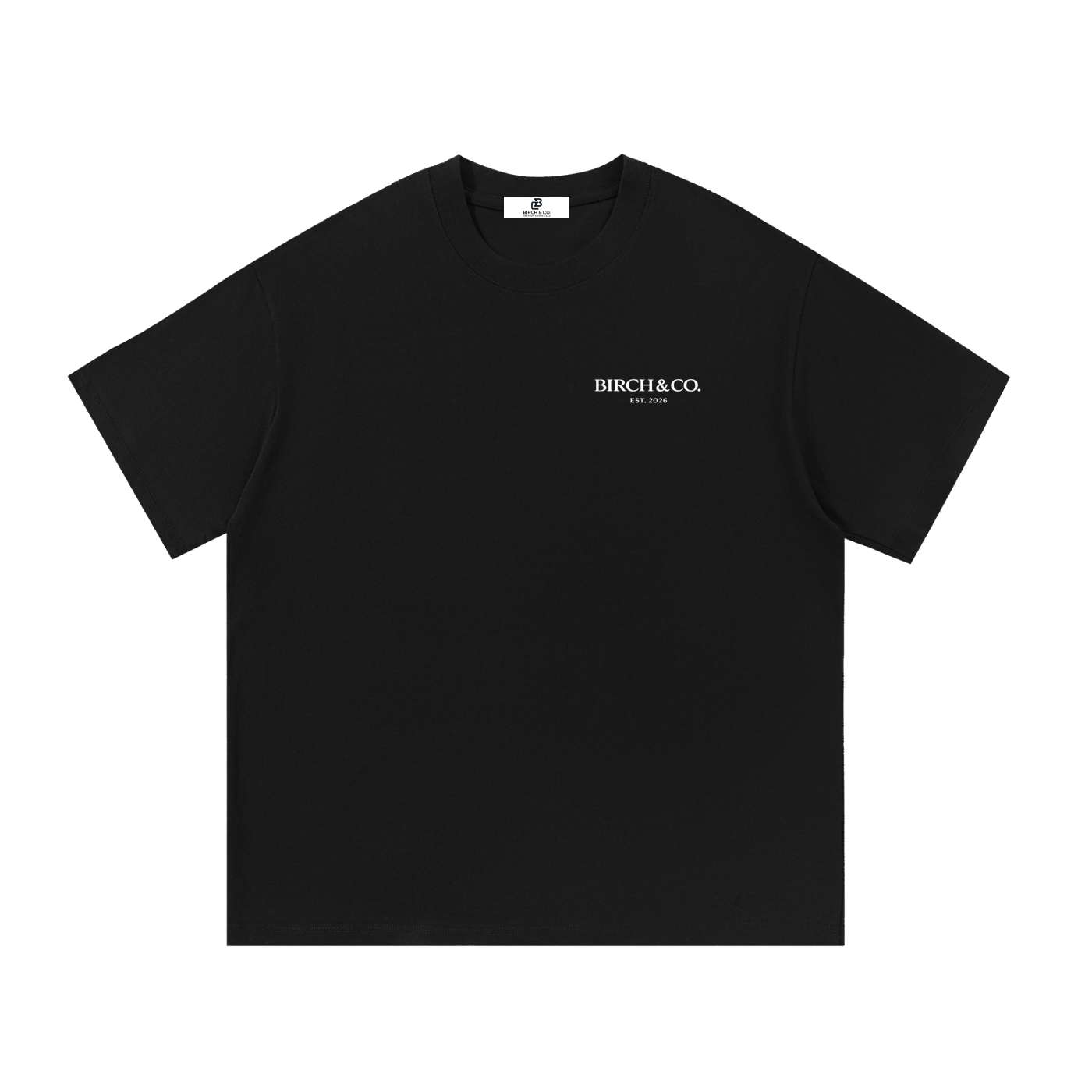 Birch & Co. Heavyweight Essential Cotton T-Shirt