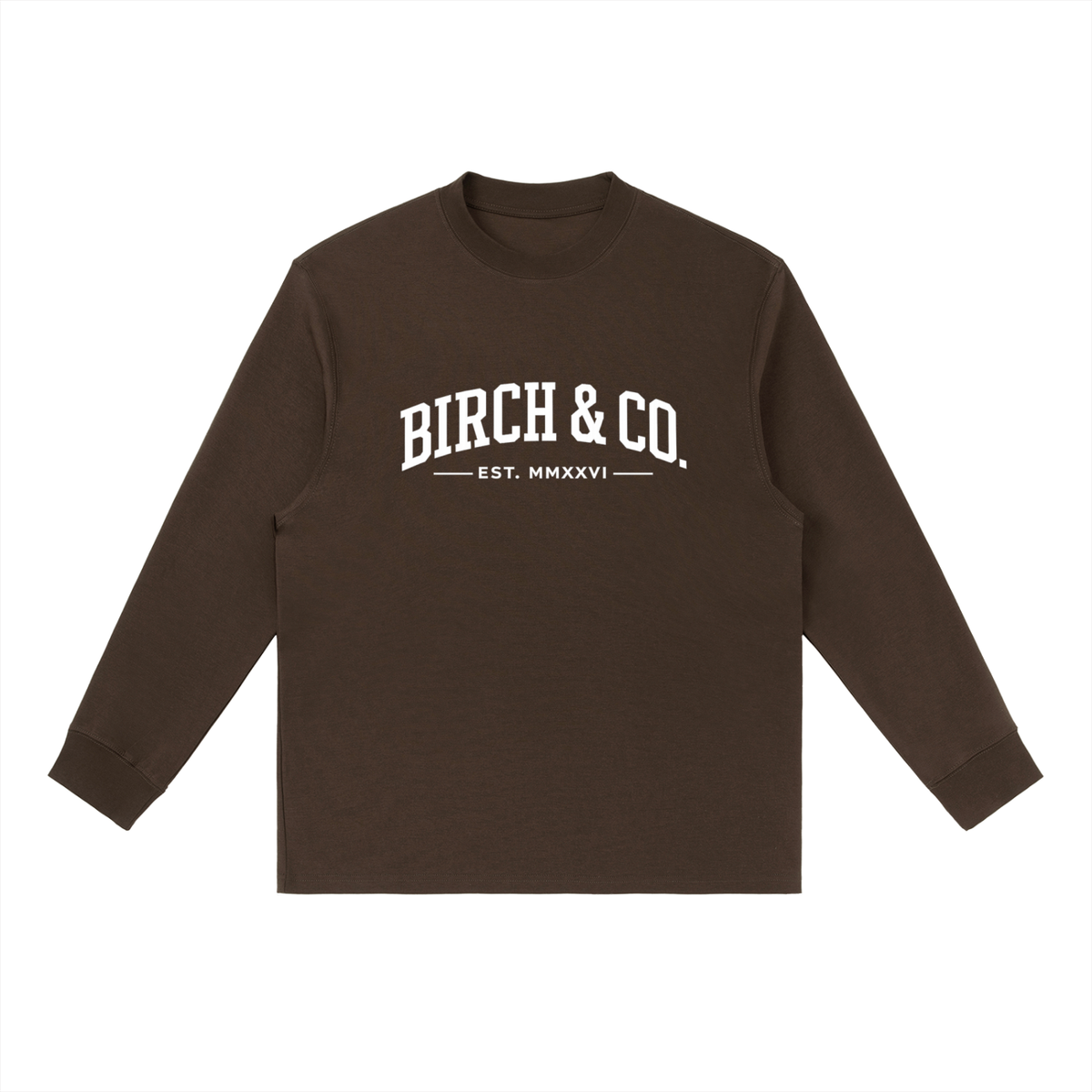 Essential Crewneck Long-Sleeve Tee
