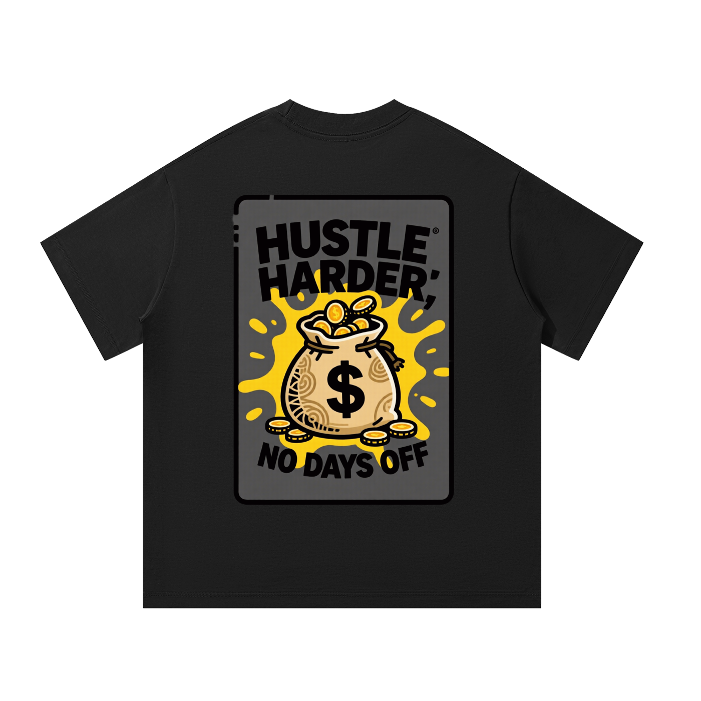 Hustle Harder Oversized T-Shirt