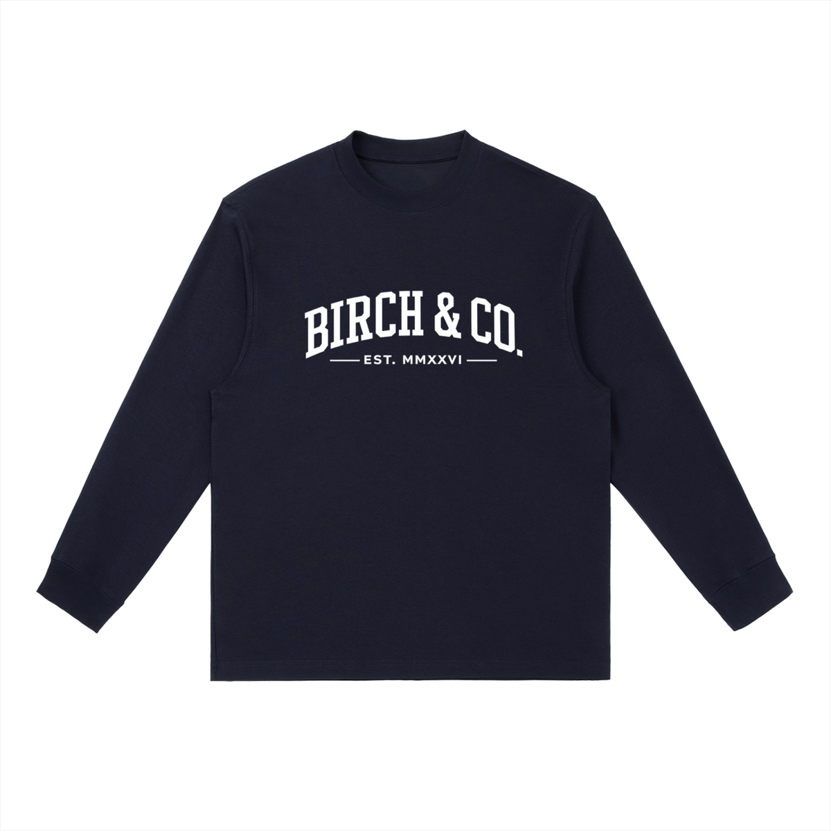 Essential Crewneck Long-Sleeve Tee