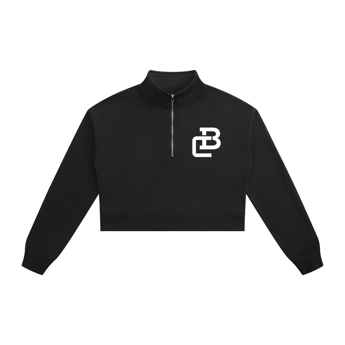 Women's Crop Quarter-Zip Sweatshirt