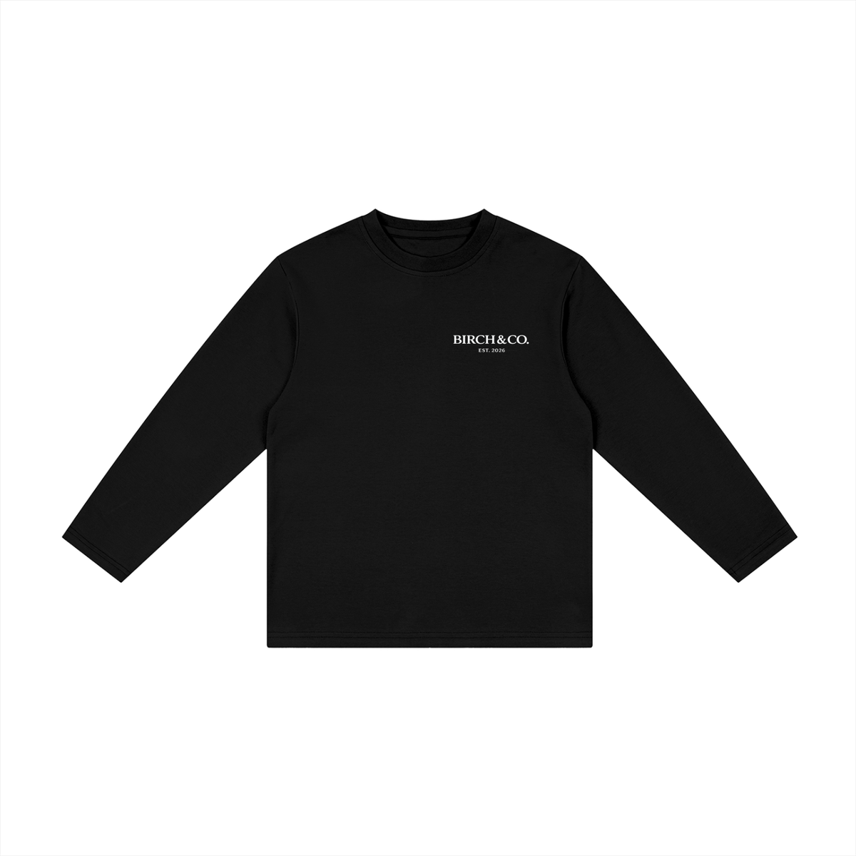 Kid's Drop Shoulder Long Sleeve T-Shirt