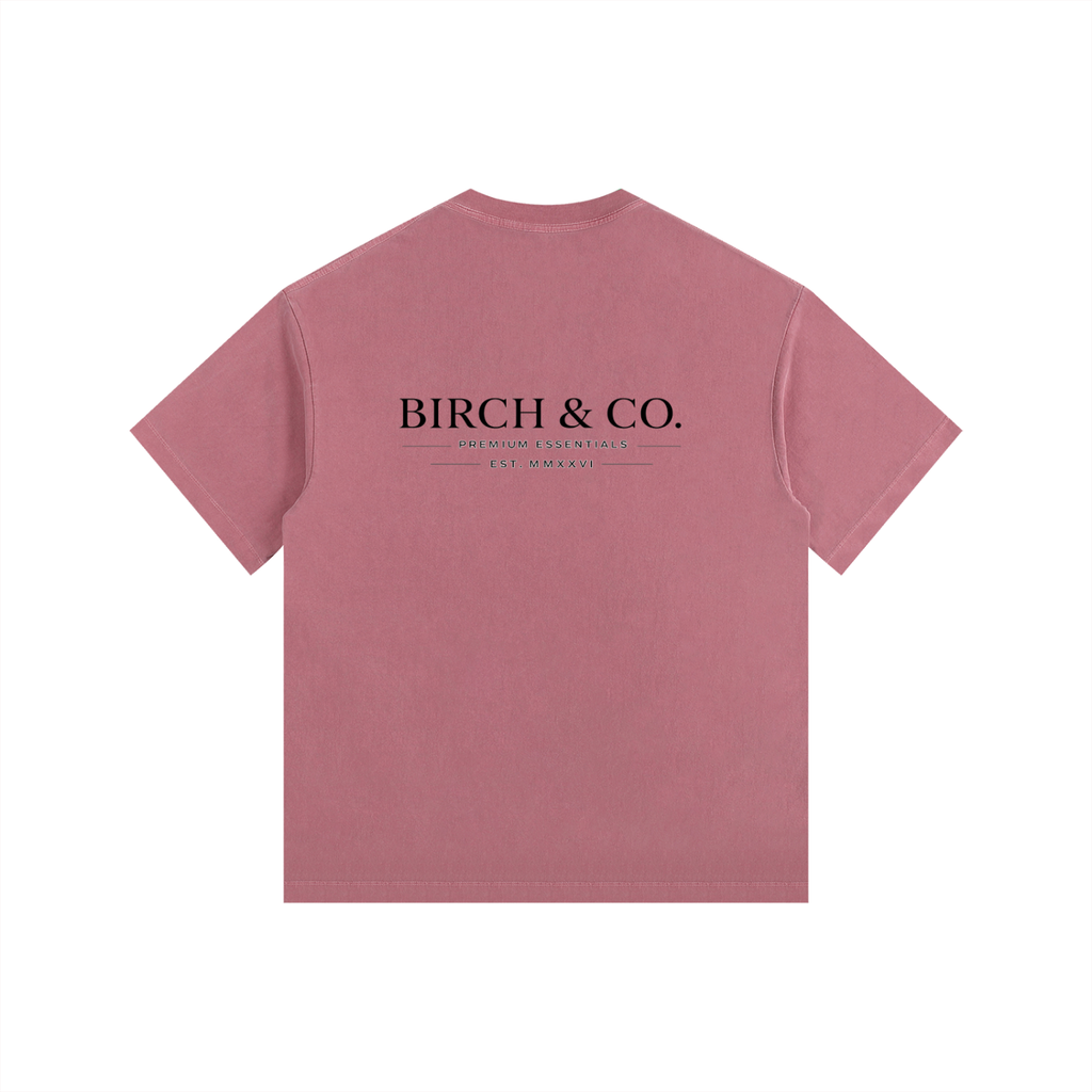 Birch & Co. Vintage Wash Oversized Tee