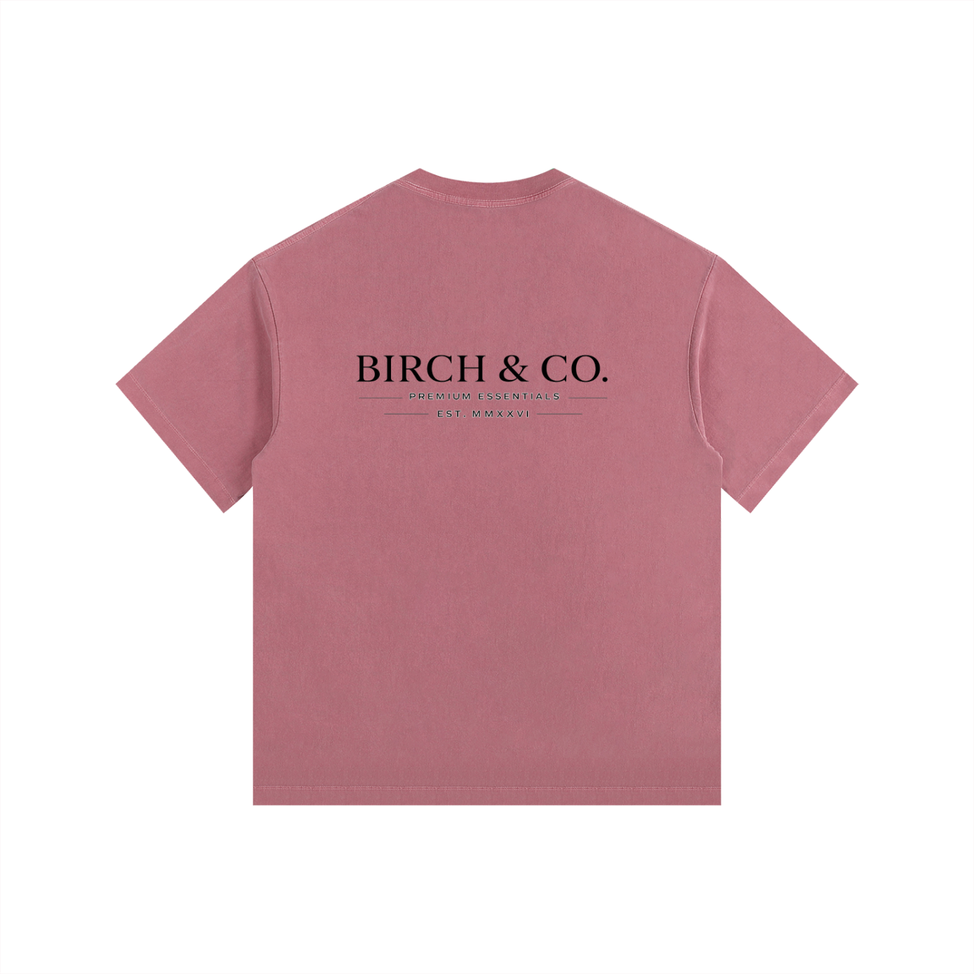 Birch & Co. Vintage Wash Oversized Tee