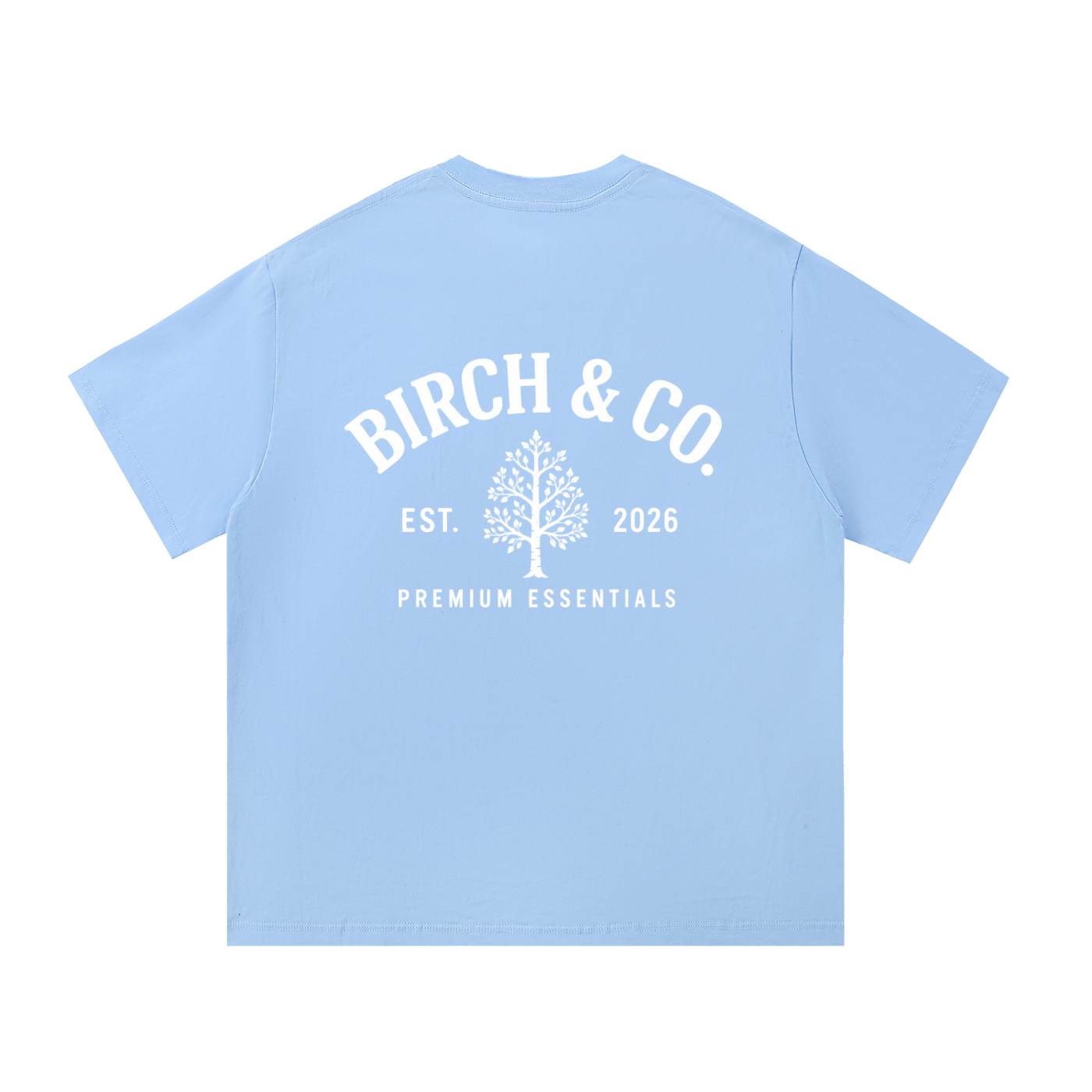 Birch & Co. Heavyweight Essential Cotton T-Shirt