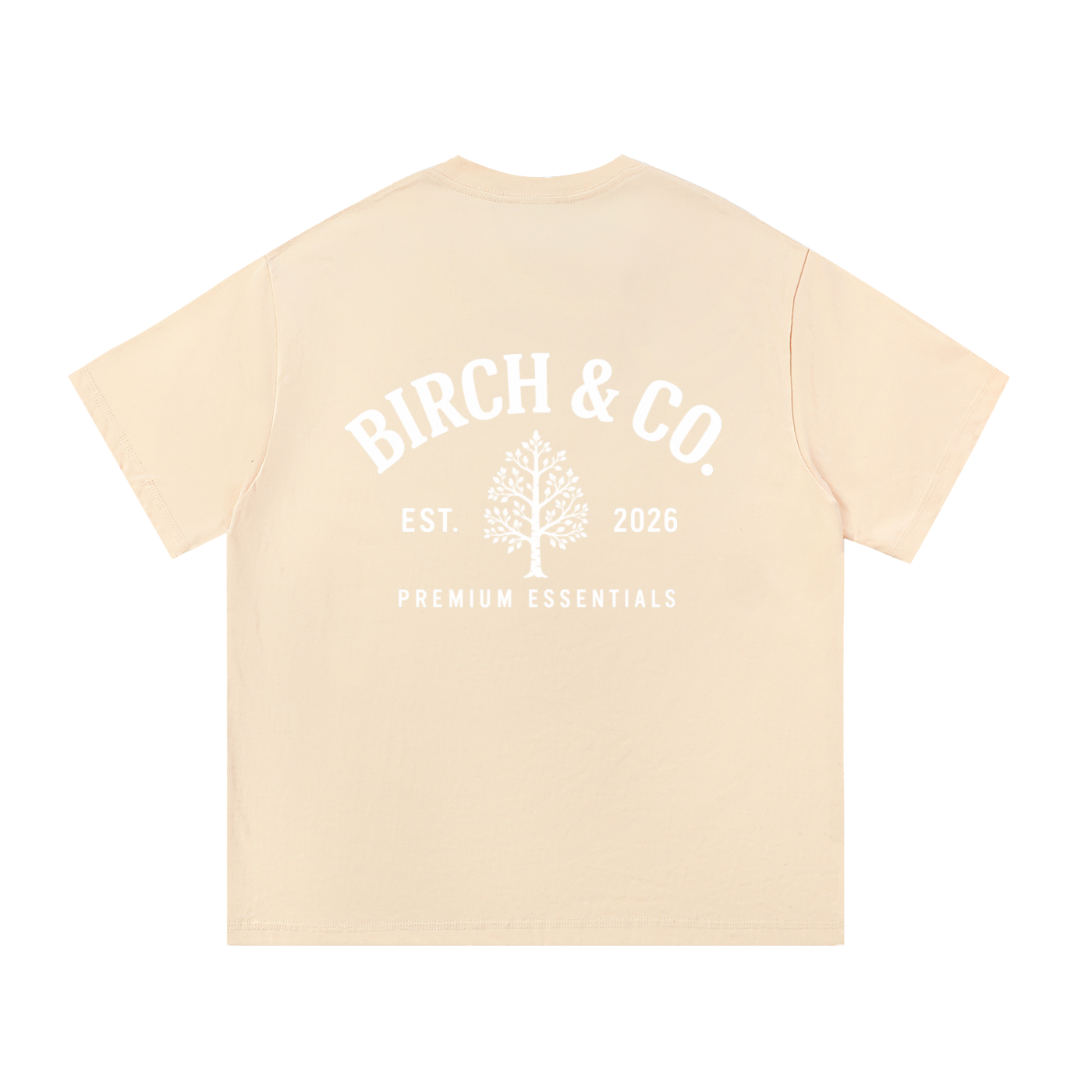 Birch & Co. Heavyweight Essential Cotton T-Shirt