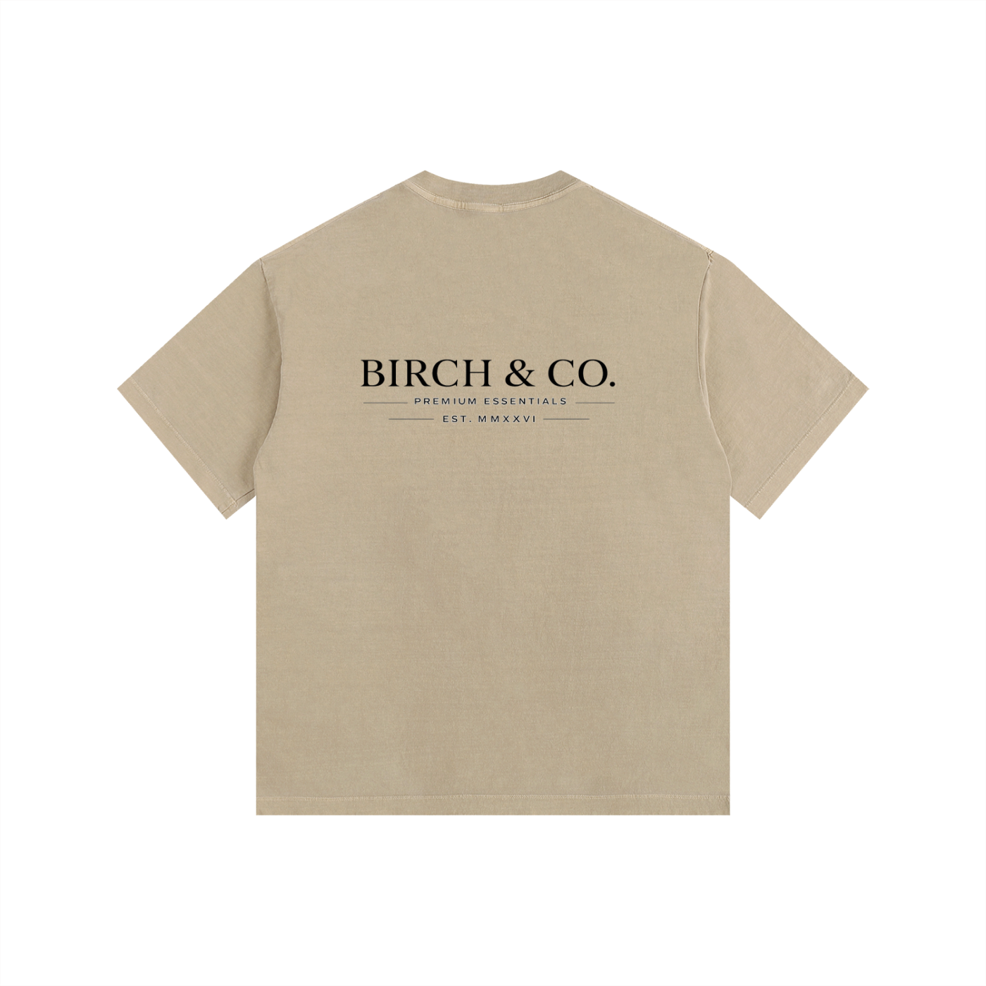 Birch & Co. Vintage Wash Oversized Tee