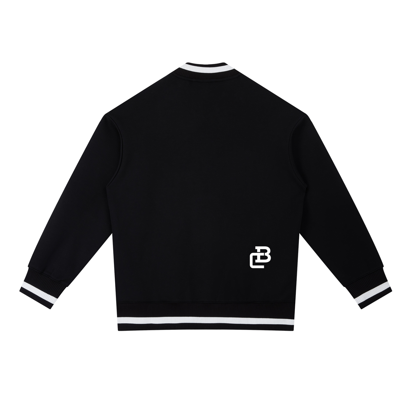 Contrast Piping Zip Bomber Jacket