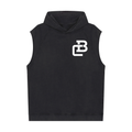 Snow Washed Sleeveless Hoodie
