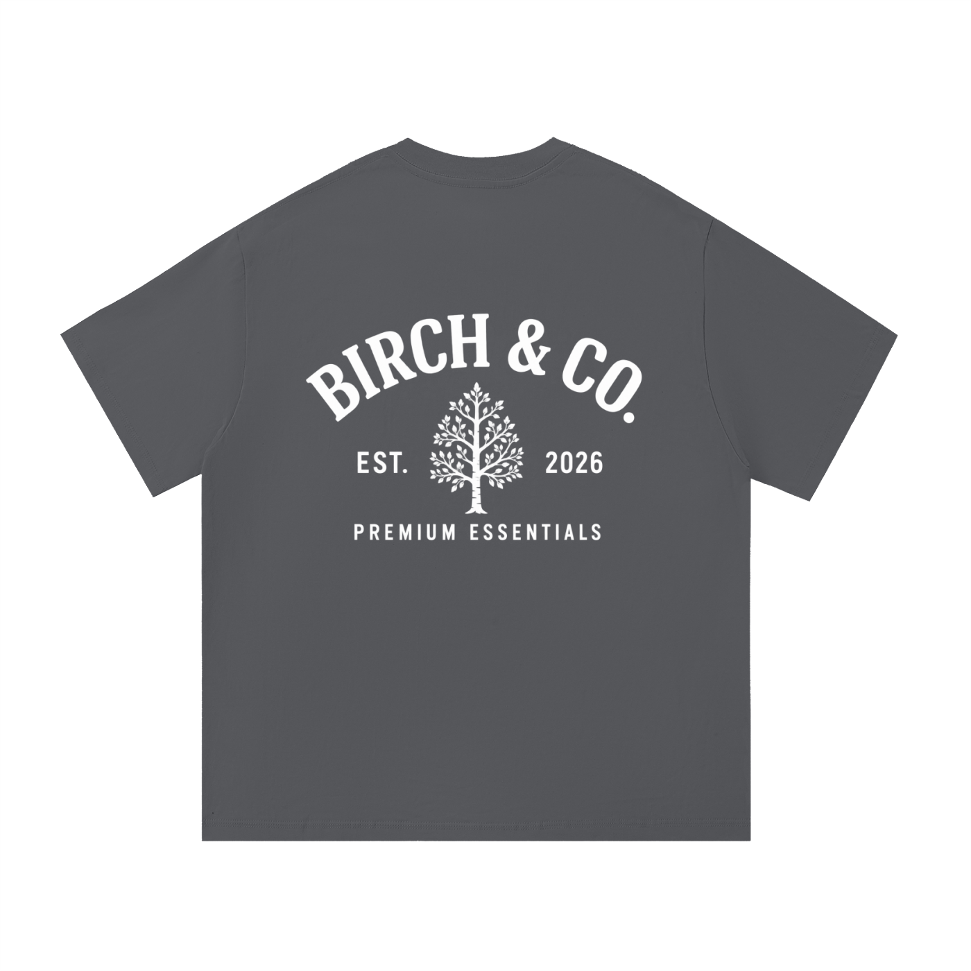 Birch & Co. Heavyweight Essential Cotton T-Shirt