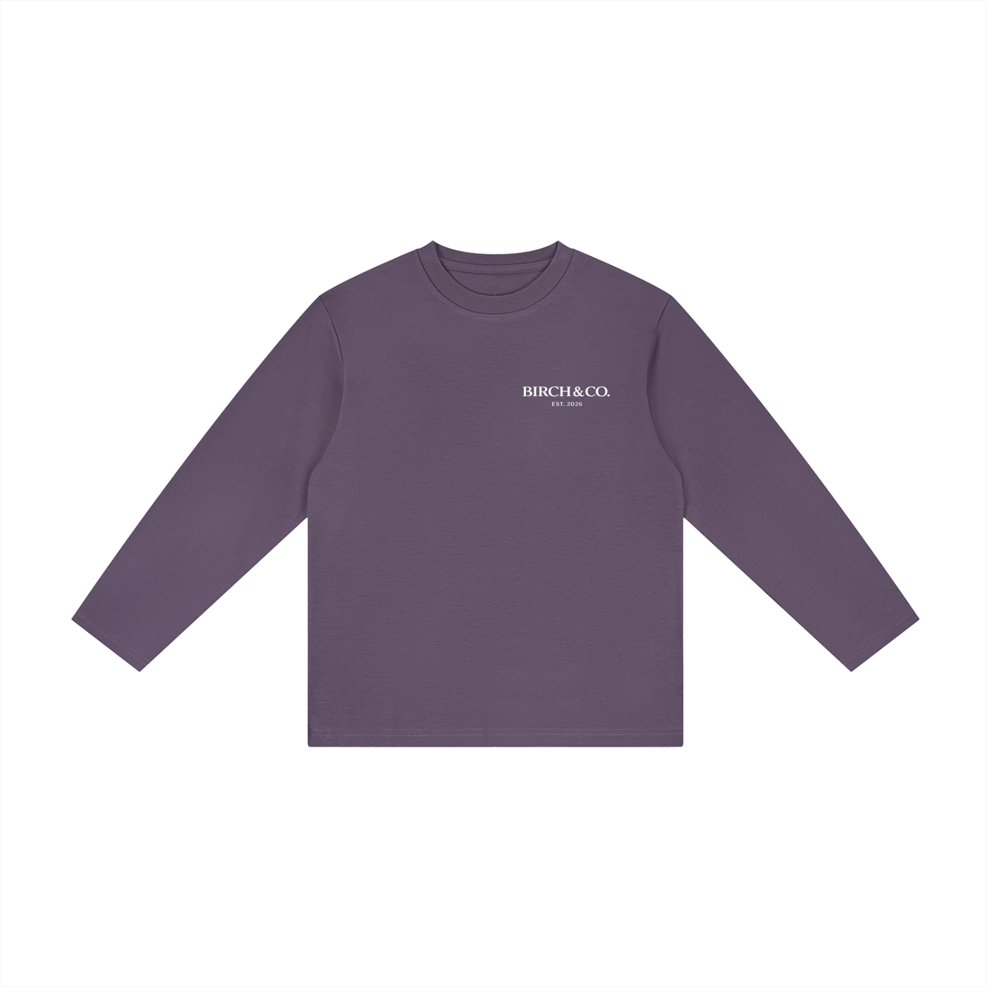 Kid's Drop Shoulder Long Sleeve T-Shirt