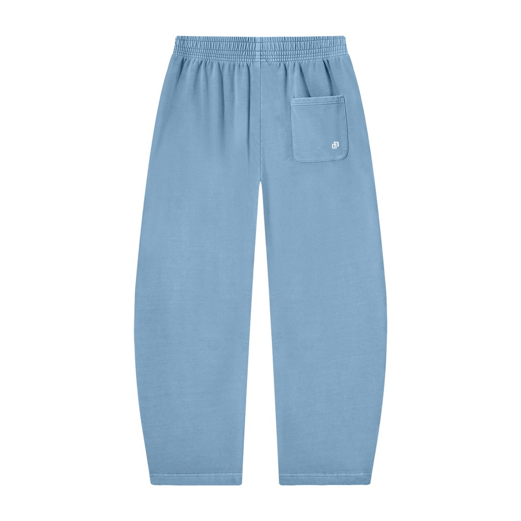 Vintage Washed Barrel Leg Sweatpants