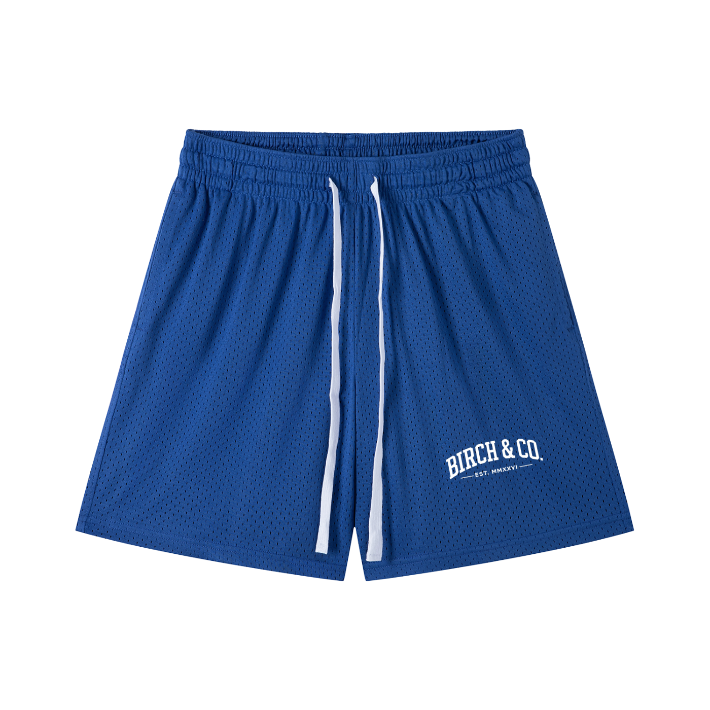 Birch & Co. Essential Mesh Drawstring Shorts
