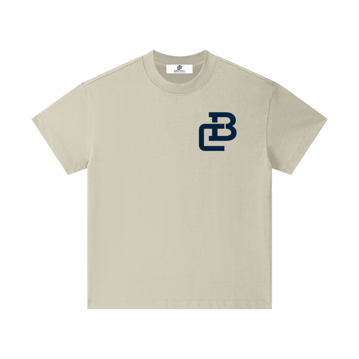 The Birch Kids Essential Tee - Navy Logo