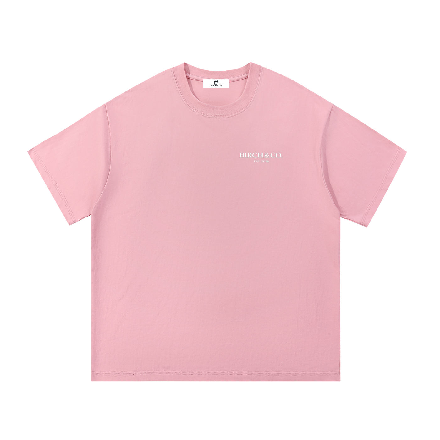 Birch & Co. Heavyweight Essential Cotton T-Shirt