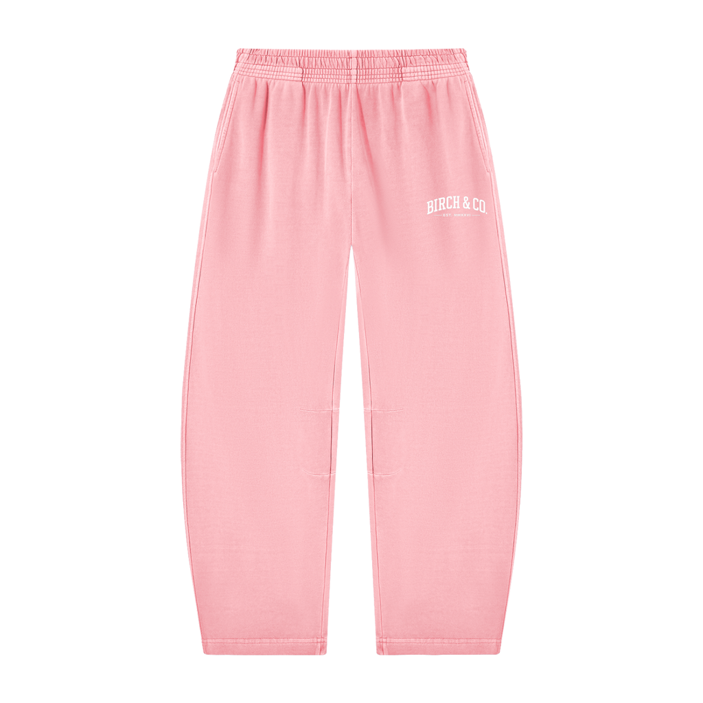 Vintage Washed Barrel Leg Sweatpants