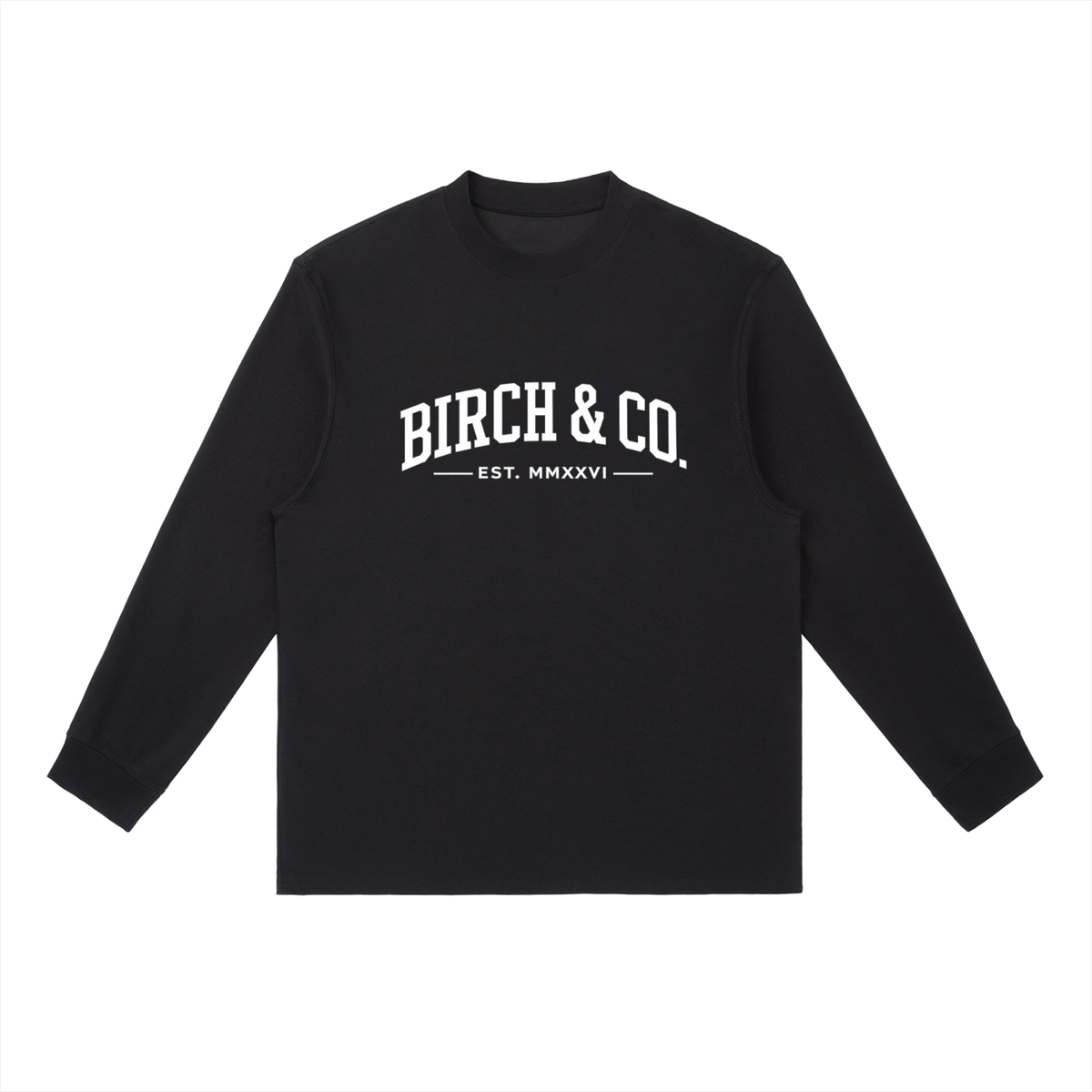 Essential Crewneck Long-Sleeve Tee