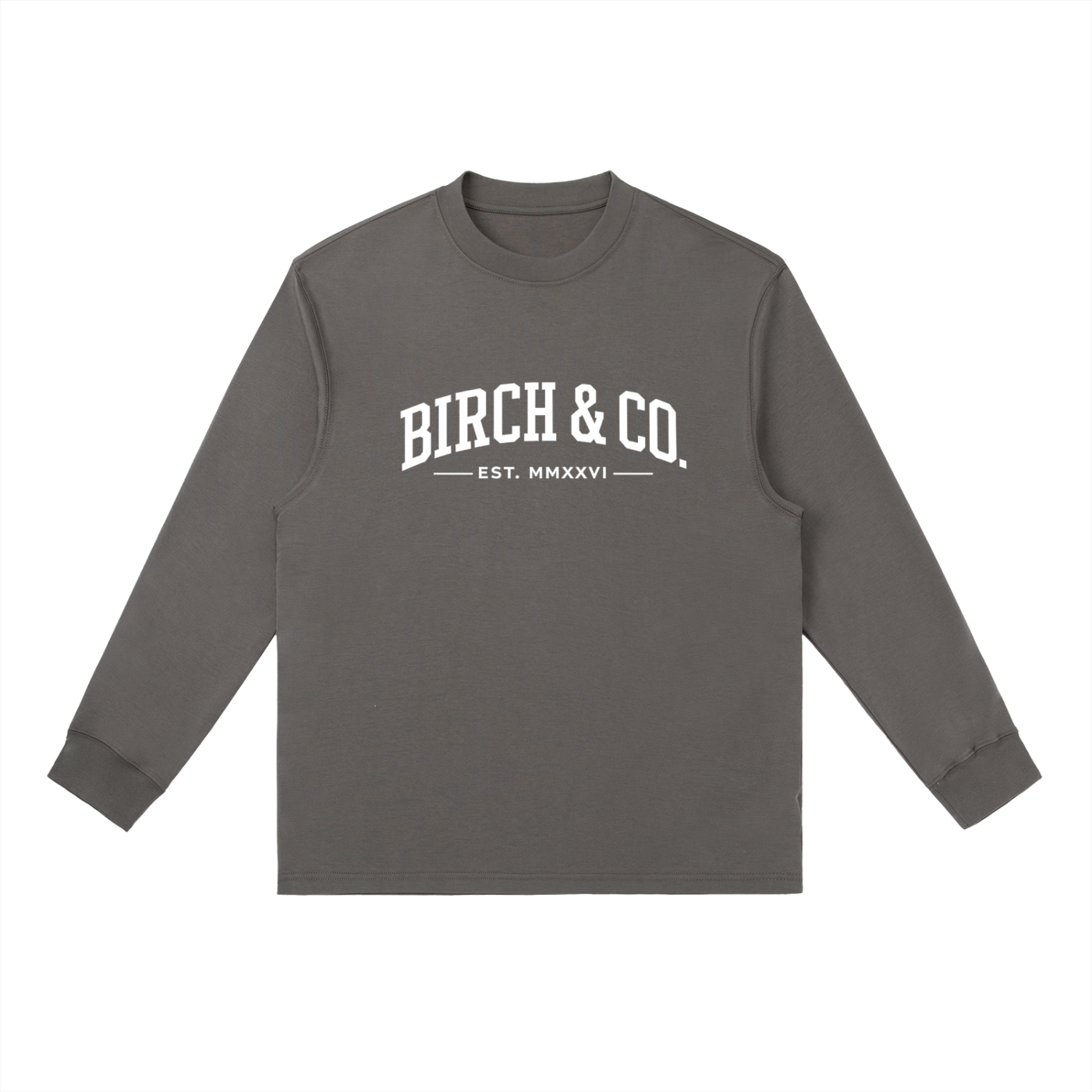 Essential Crewneck Long-Sleeve Tee