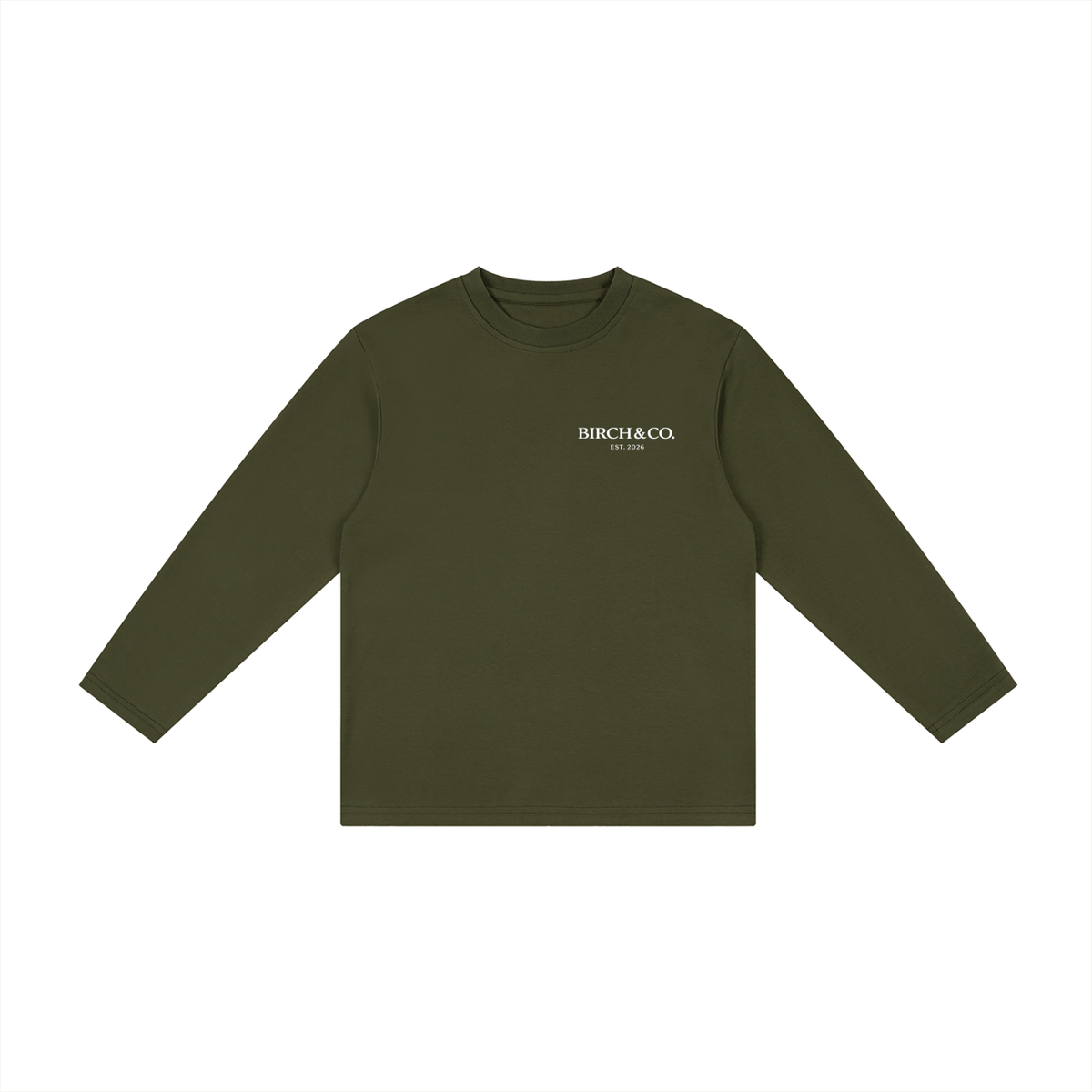 Kid's Drop Shoulder Long Sleeve T-Shirt