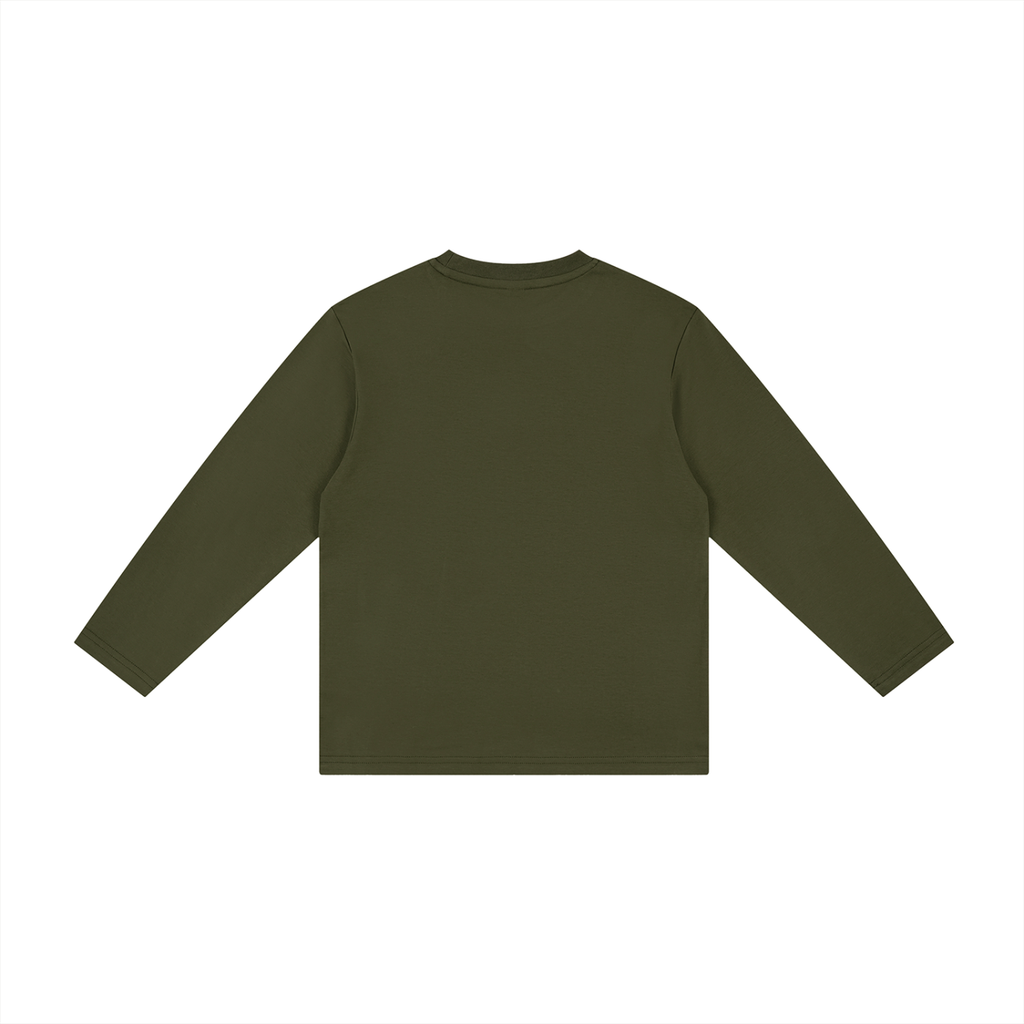 Kid's Drop Shoulder Long Sleeve T-Shirt