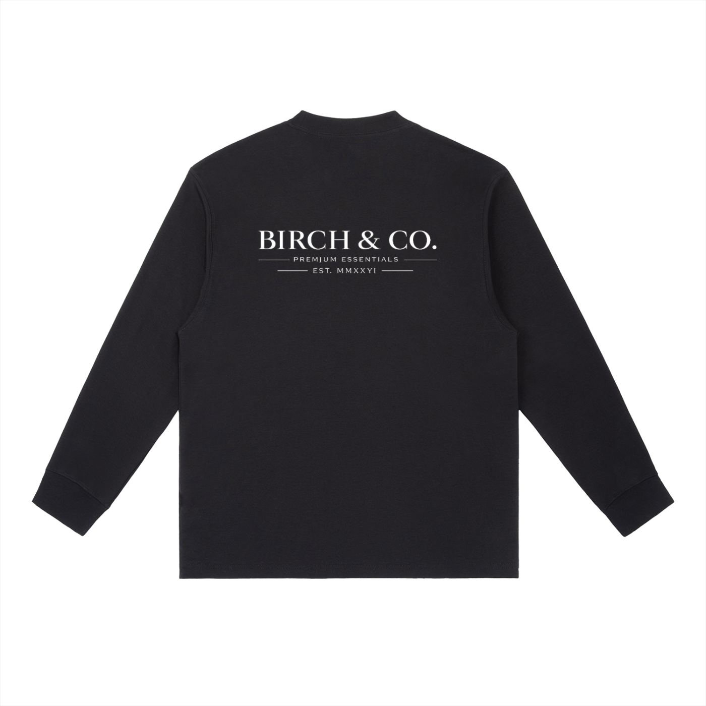 Essential Crewneck Long-Sleeve T-Shirt