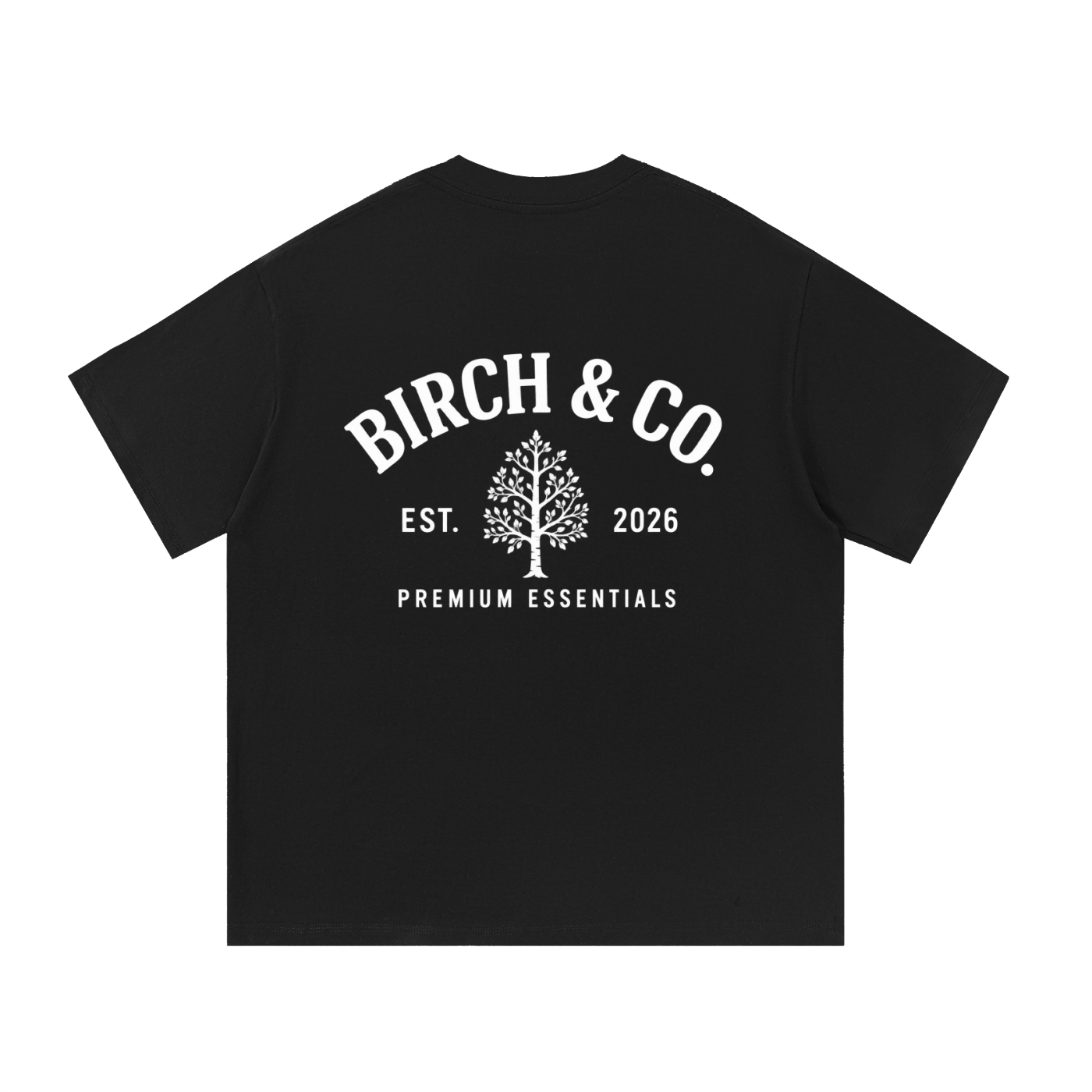 Birch & Co. Heavyweight Essential Cotton T-Shirt