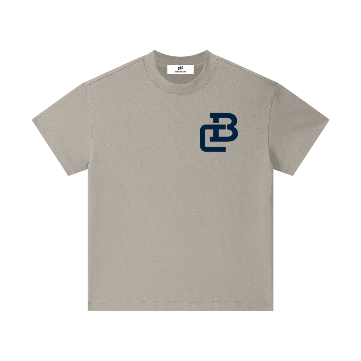 The Birch Kids Essential Tee - Navy Logo