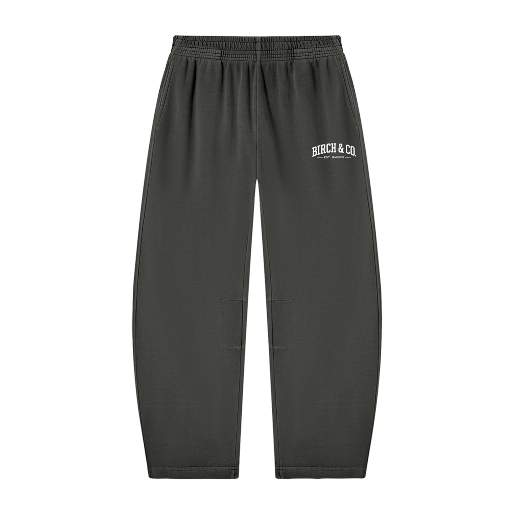 Vintage Washed Barrel Leg Sweatpants