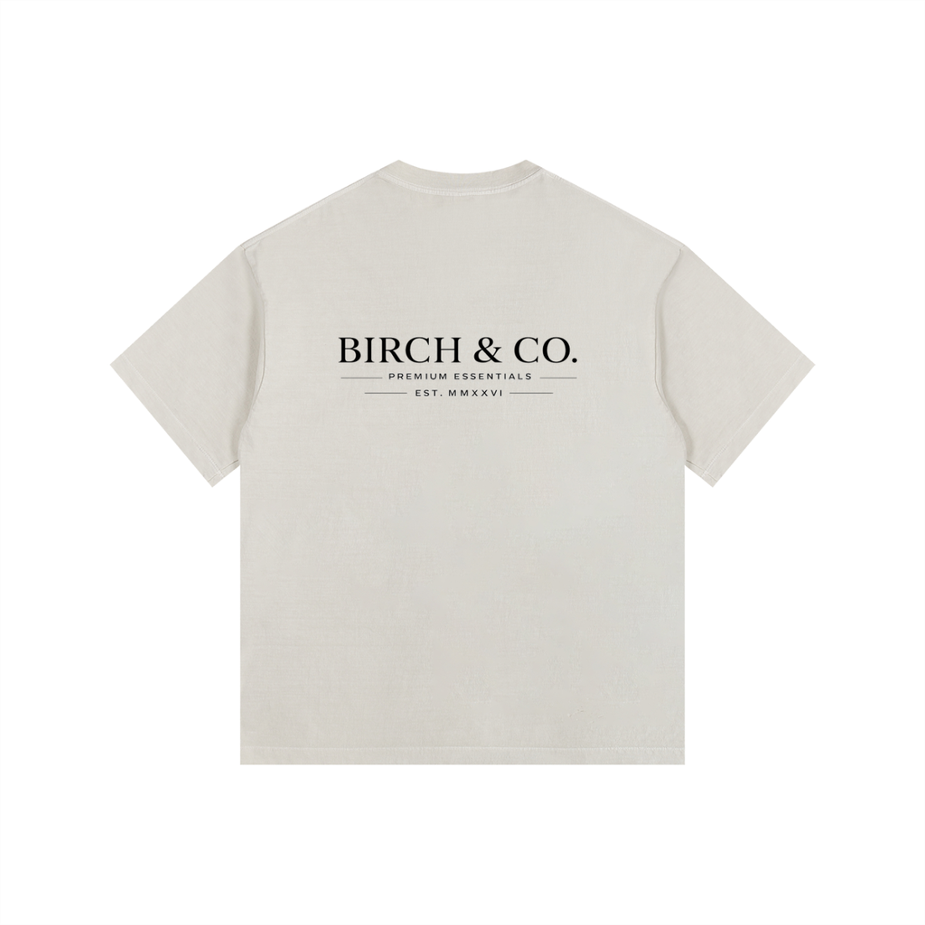 Birch & Co. Vintage Wash Oversized Tee