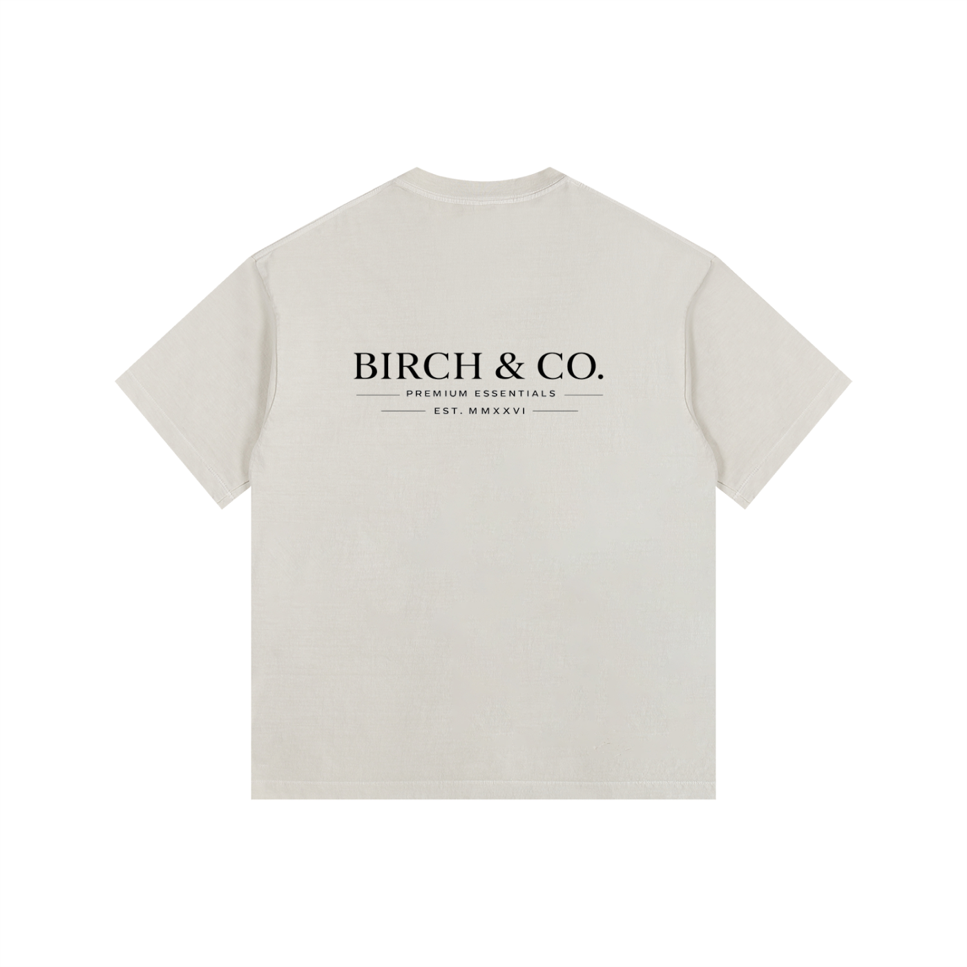 Birch & Co. Vintage Wash Oversized Tee