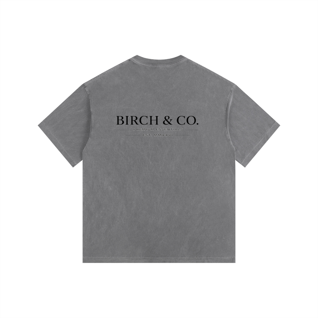 Birch & Co. Vintage Wash Oversized Tee