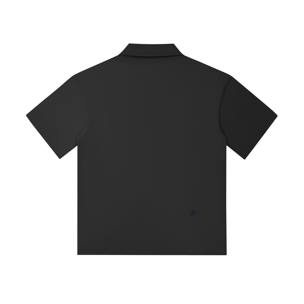 Birch & Co. Essential Drop-Shoulder Polo