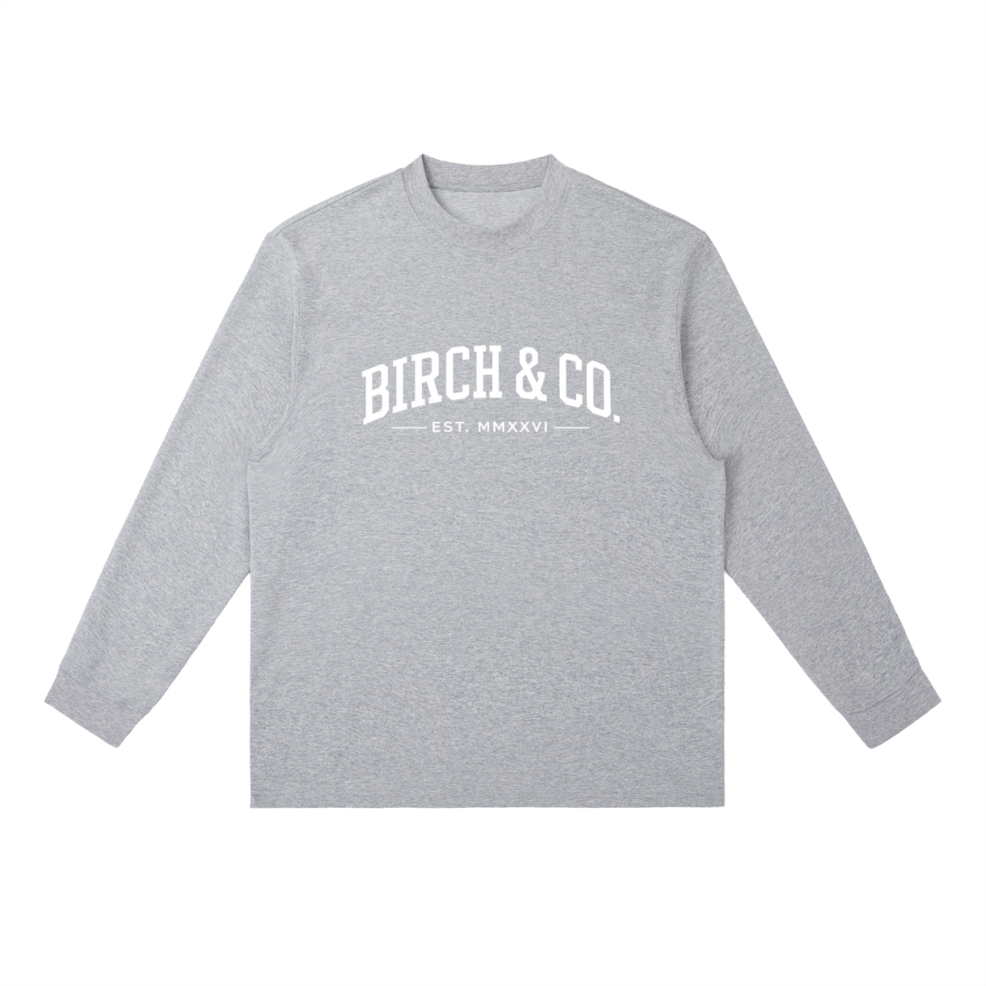Essential Crewneck Long-Sleeve Tee